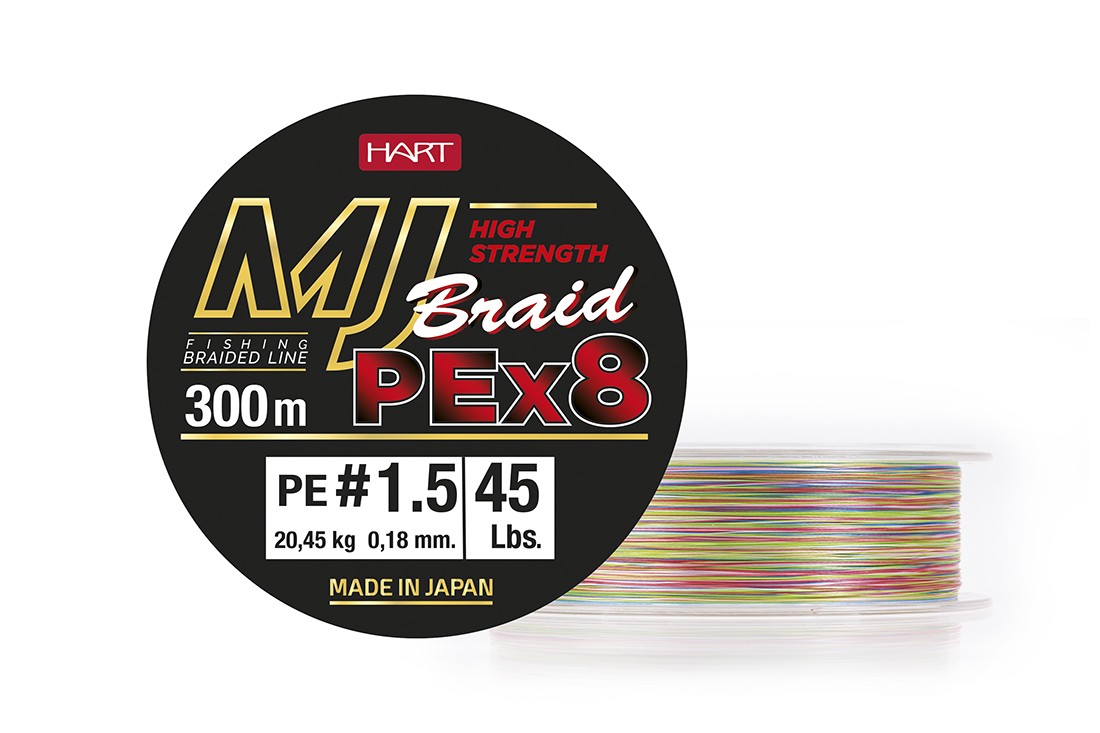 Braided Line HART MJ BRAID MULTICOLOR